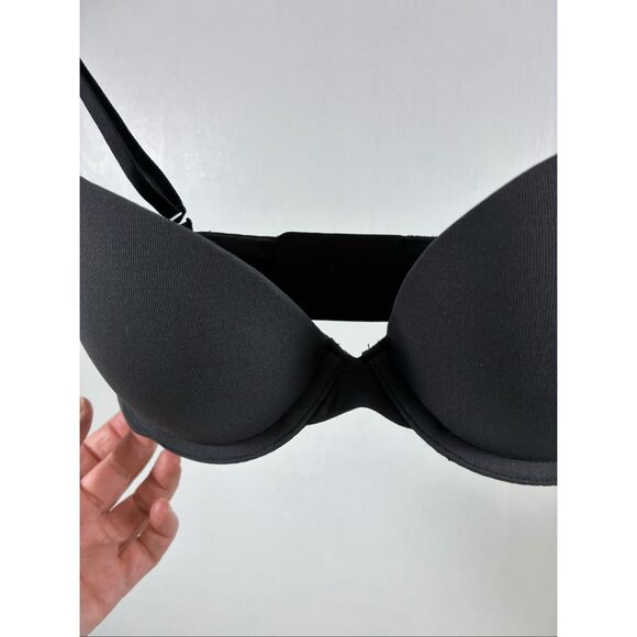 SKIMS NWOT Unlined Bra in Onyx Size 30C - Picture 2 of 6